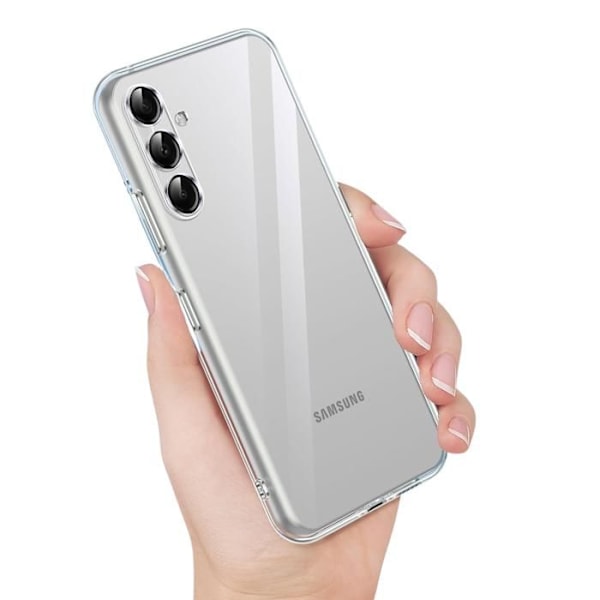 Coque TPU - Phonillico® - Samsung Galaxy A55 5G - Blød Beskyttelse - Ultra Tynd - Gennemsigtig Transparent