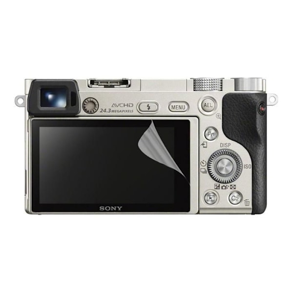 Suojakalvo Sony Alpha 5000-A5000-α5000 [Paketti 4] Ultra ohut kestävä muovisuojus Phonillico
