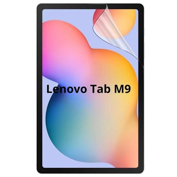 Näytön suoja Lenovo Tab M9 [Paketti 2] Kestävä Ultra Ohut Muovinen Suojakalvo Phonillico