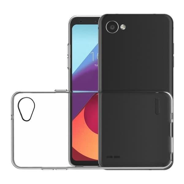 Coque Gel TPU Läpinäkyvä LG Q6 [Phonillico®] Transparent