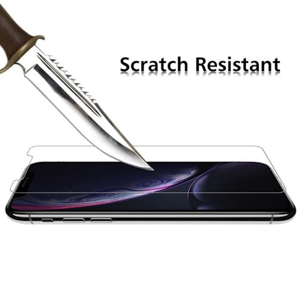 Vahvistettu lasi Apple iPhone 11 [Pakkaus 2] Ultra Kestävä Näytön Suojauskalvo [Phonillico®]