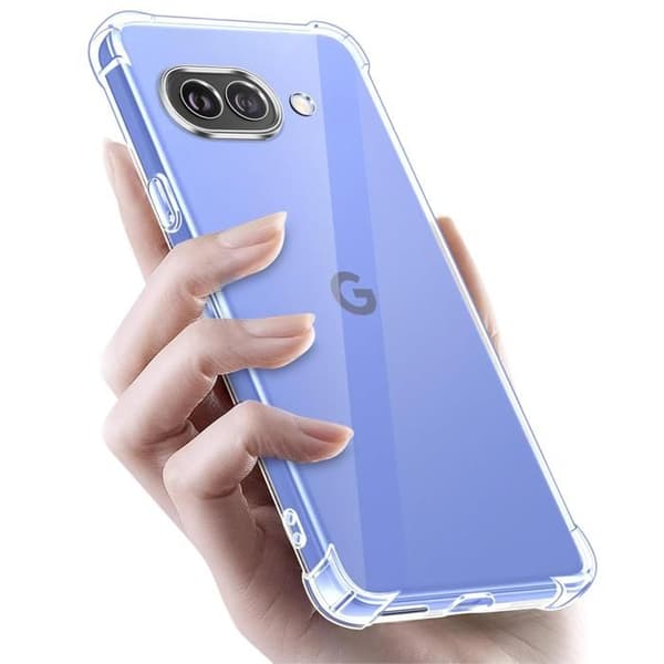 Coque - Phonillico® - Google Pixel 9a - Stødabsorberende - Fleksibel - Gennemsigtig Transparent