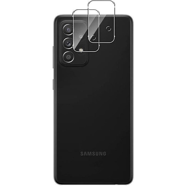 Beskyttelseskamera til Samsung Galaxy A33 5G - Galaxy A53 5G - Galaxy A73 5G [Sæt af 2] Tempereret Glas Kamerabeskyttelse Phonillico® Transparent
