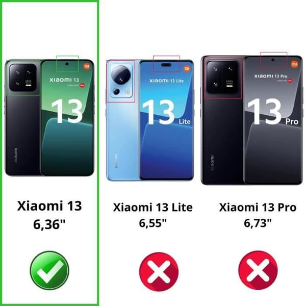 Coque til Xiaomi 13 - Stødabsorberende Beskyttelse TPU Elastisk Transparent Phonillico®