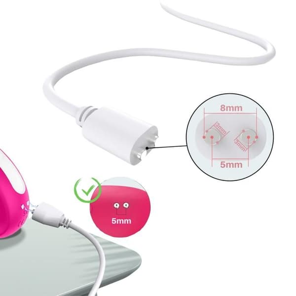 Magnetisk USB-laddkabel - Phonillico® - 1m - Kompatibel med tandborste och smartklocka