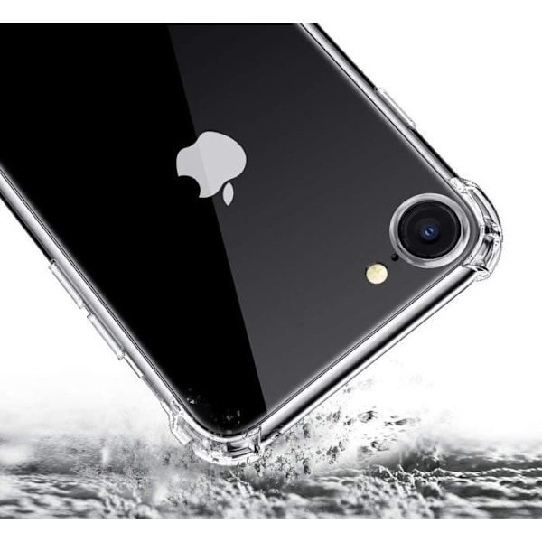 Coque antichok silikone transparent til iPhone SE 2022 Phonillico® Transparent