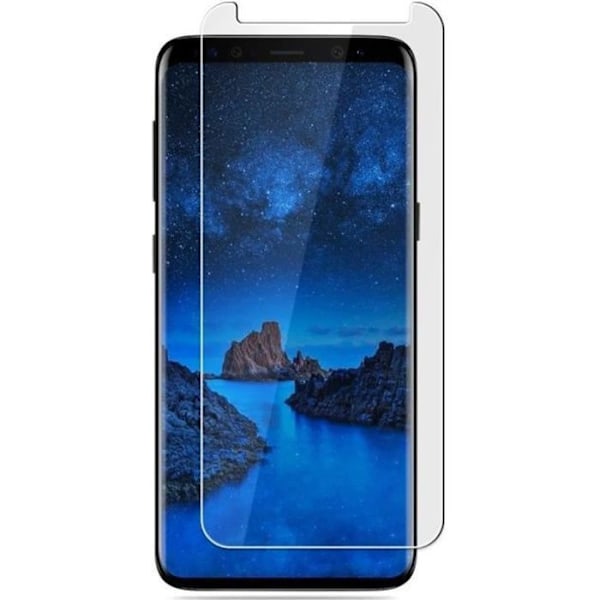 Beskyttelsesfilm - Phonillico® - Samsung Galaxy S9 - Tempereret glas - Ultra holdbar - Transparent Transparent