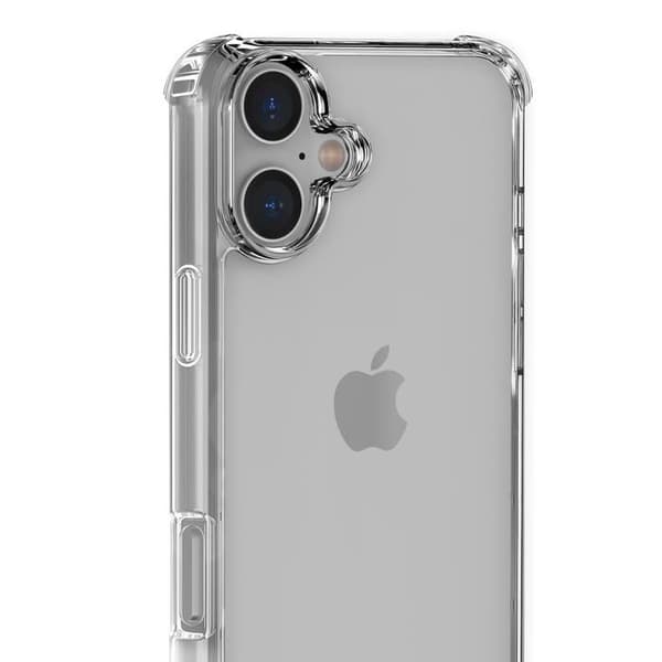 Coque til iPhone 16 og 2 Filmer Glasbeskyttelse til Skærm Phonillico® Transparent