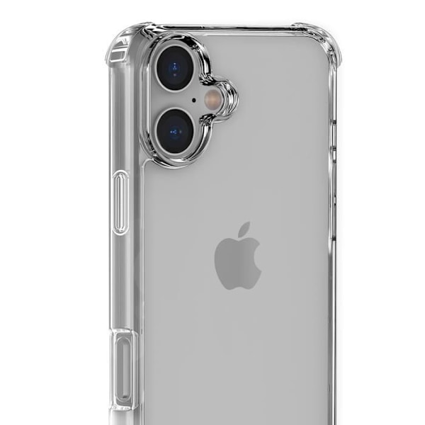 iPhone 16:n kuori ja 2 kpl Phonillico® lasikalvosuojaa näyttöön Transparent