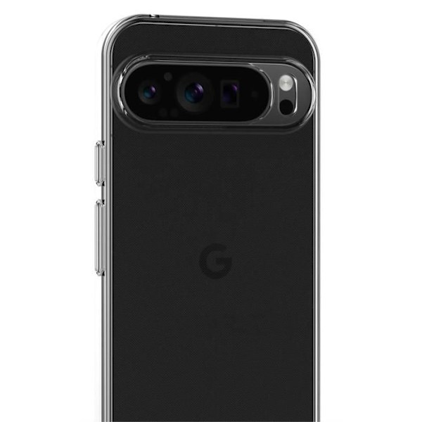 Coque til Google Pixel 9 Pro XL - Transparent Silikone Gel TPU Beskyttelse Blød Ultra Tynd Phonillico® Transparent