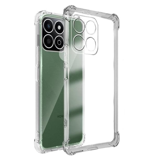 Coque til Honor 200 Smart 5G - Stødabsorberende Beskyttelse Silikone Blød Transparent Phonillico® Transparent