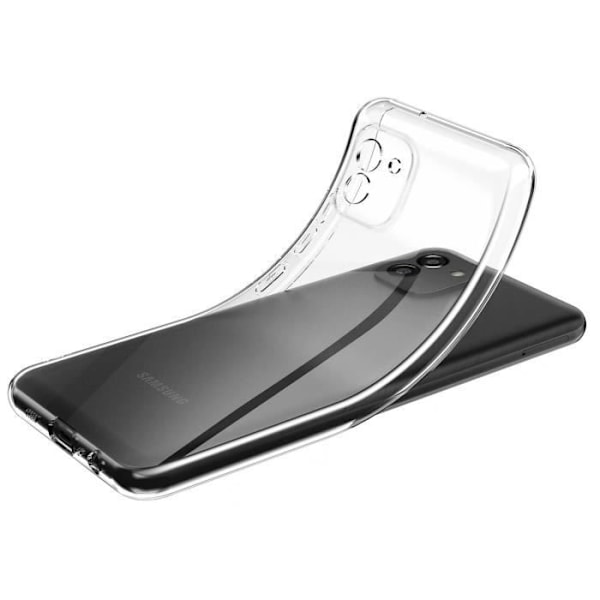 Coque til Samsung A03 - Transparent Silikon TPU Blød Beskyttelse Tynd Phonillico® Transparent