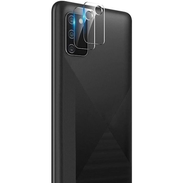 Samsung A02S Suojalasi Kamera takakamera [2 kpl] Kiillotettu lasi Phonillico®