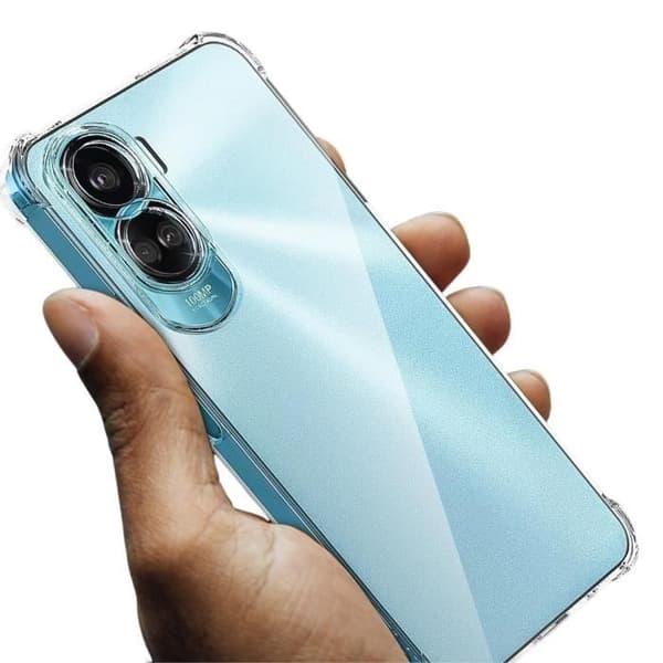 Fodral för Honor 90 LITE - Stötsäkert skydd TPU Soft Transparent Phonillico® Transparent