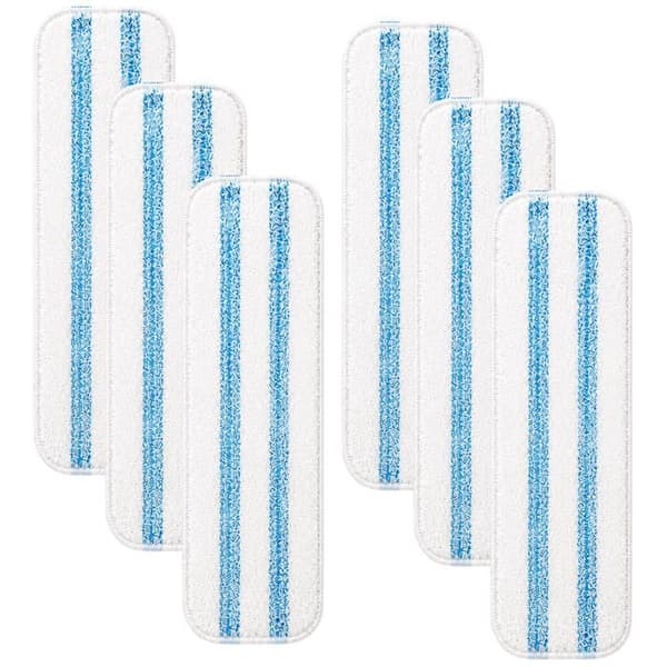 Vileda H2Pro/O-Cedar H2prO Moppeklud [Sæt 6] Vaskbar genanvendelig Phonillico®