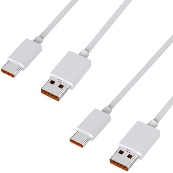 "Lot 2 Cables nopea USB-C 1m Xiaomi 13-12-Redmi Note 12-Redmi Note 11-Poco M4 PRO-Poco X5-Mi 11 Lite-Pad 6 Phonillico®"