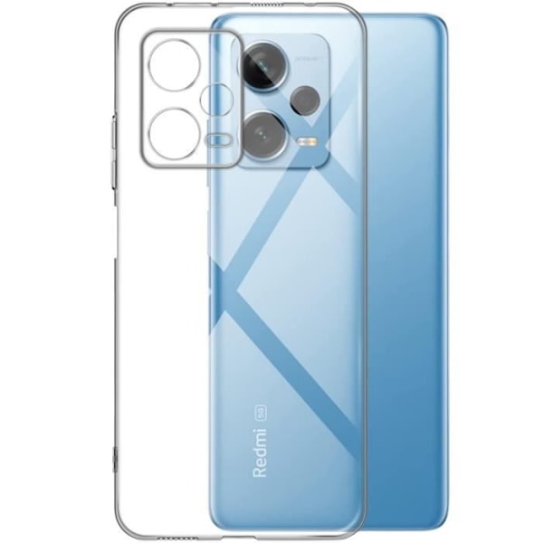 Coque für Xiaomi Redmi Note 12 PRO PLUS 5G - Redmi Note 12 PRO+ 5G - Silikoni Geeli TPU Läpipainava Suoja Phonillico®