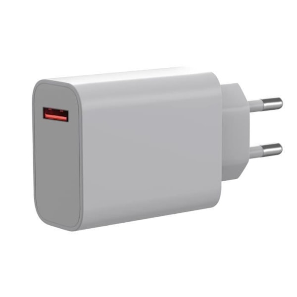 Snabbladdare 33W för Oppo A96-A95-A94-A76-A74-Reno6 Lite-Reno5 Lite-Reno4 Lite-Find X2 Lite-Find X2 Neo Phonillico® Vit