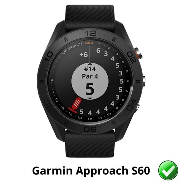 Garmin Approach S60 näyttösuojus [Pakkaus 6] Kestävä Ultra Ohut Muovinen Suojaa Phonillico Transparent