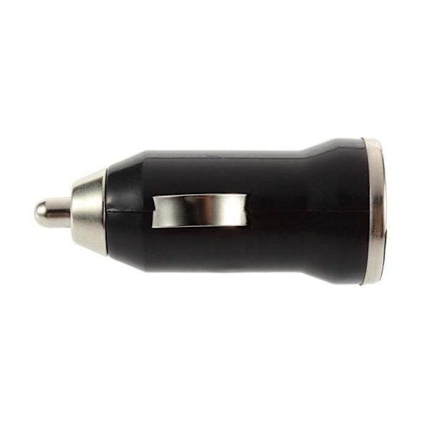 [Kompatibel med iPhone XSMAX-XR-XS-X-8PLUS-8-7PLUS-7-6PLUS-6-5-SE] Kabel 1M + Svart Bil Laddare [Phonillico®]