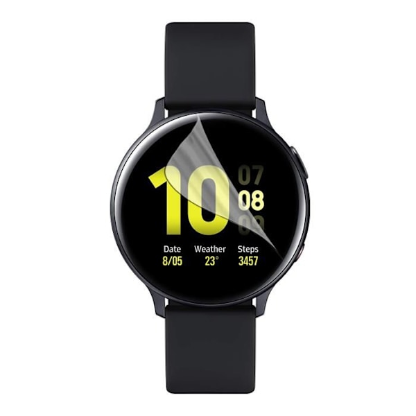 Skærmbeskyttelse til Samsung Galaxy Watch Active 2 - 44mm [Pack 8] Ultra Tynd Plastfilm Beskytter Phonillico Transparent