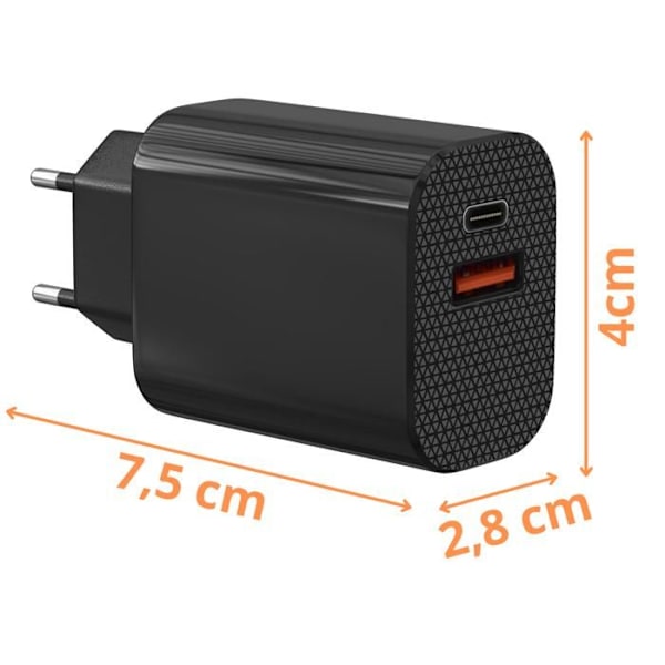 Laddare 12W Kompatibel med Polar Vantage M2/Vantage V3/Vantage V2/Ignite 3/Ignite 2/Grit X/Pacer/M430 Phonillico® Svart