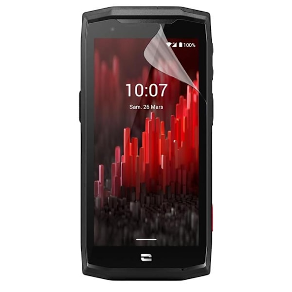 Skærmbeskyttelse - Phonillico - Crosscall Core M5 - Pakke med 2 - Ultra tynd - Ridseresistent Transparent