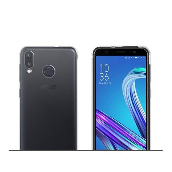 ASUS ZENFONE MAX M1 ZB555KL-skal - Transparent TPU-gelkompatibelt ultratunt mjukt silikonskydd Phonillico®