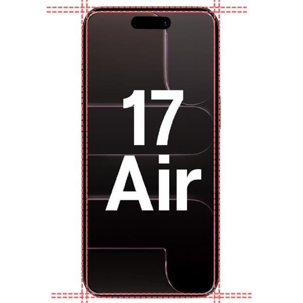 Coque til iPhone 17 AIR og 2 Temperet Glas Skærmbeskyttelse Phonillico® Transparent