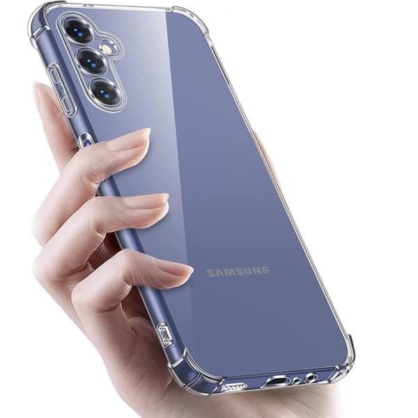 Coque til Samsung Galaxy A05S - Stødabsorberende Beskyttelse TPU Blød Transparent Phonillico® Transparent