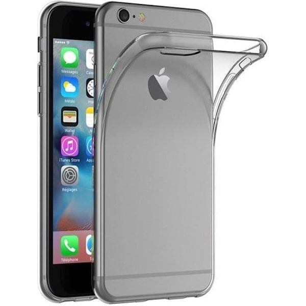 Coque - Phonillico® - iPhone 6 - 6S - Pehmeä Silikoni - Ultra Ohut - Läpinäkyvä Transparent