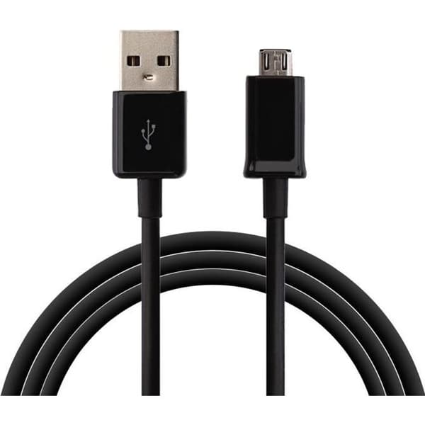 [Kompatibel Huawei Y5-Y6-Y7-2017-2018] USB-opladerkabel Sort Micro USB 1 Meter [Phonillico®] Svart