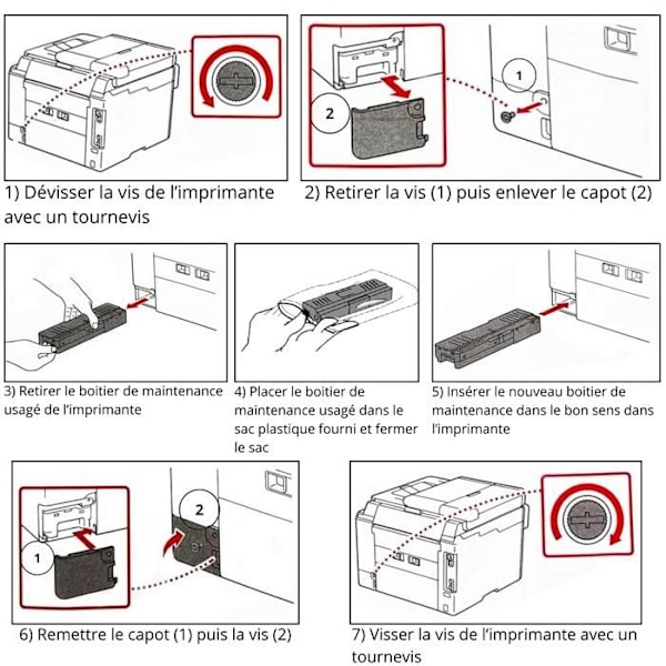 Underhållsremsförpackning - Canon - MC-G01 4628C001 - Kompatibel Maxify - Svart - Förpackning med 1