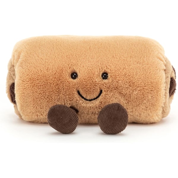 Jellycat Amuseables Pain Au Chocolat Kosedyr, 15 cm | Bakverk Kosedyr | Morsom Gave