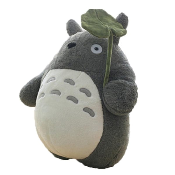 30/40 cm söt anime barn Totoro docka stor mjuk kudde plyschleksak lotus leaf chinchilla 30cm