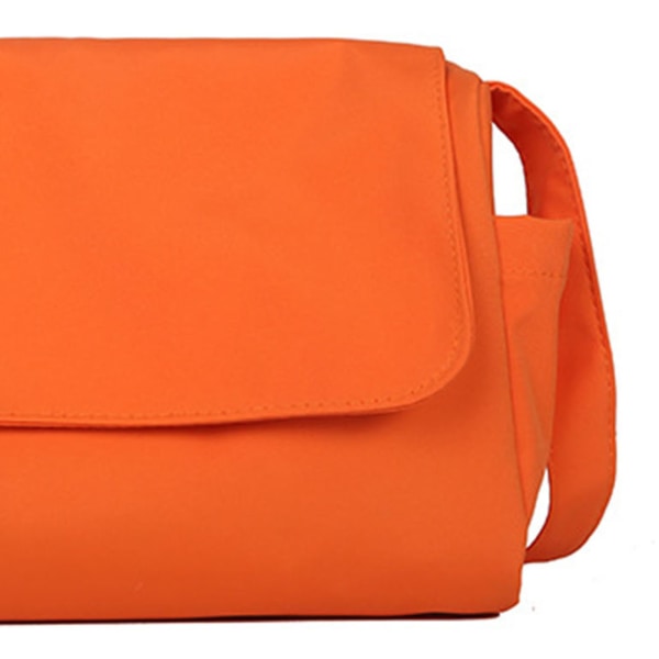 Kvinner Skulderveske Oxford Cloth Stor kapasitet Enkel Skulder Kvinner Messenger Bag for Daglige Skolereiser Oransje Gratis Størrelse