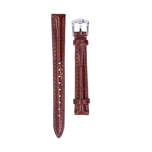 Wristwatch Strap Pin Buckle Watch Band Replacement Unisex Watch Strap Accessory Brown19mm / 0.75in