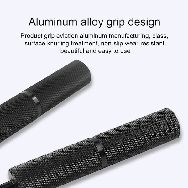 Håndgrep Unisex Anodisert Sklisikker 150lb Styrketrening Rustbeskyttelse Elektroplettert Håndledd Håndmuskelutvikler Svart