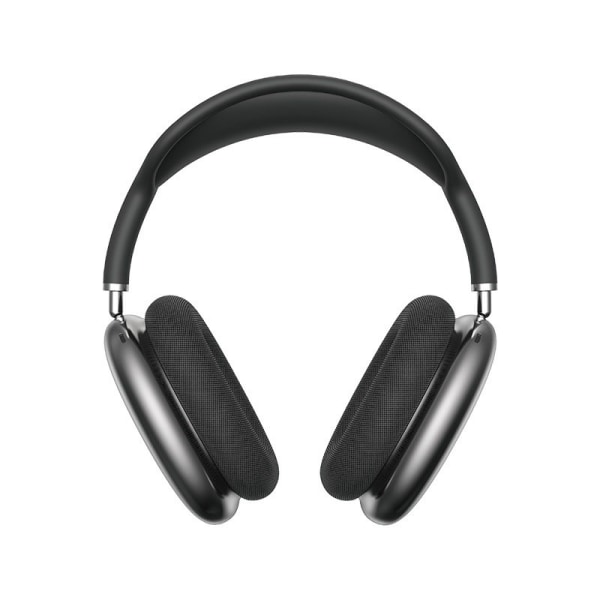 P9 over-ear hovedtelefoner, memory foam full-cover hovedtelefoner, aktiv støjreduktion black