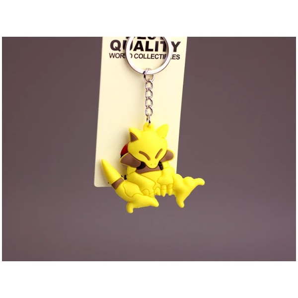 3-delt alv nøkkelring leketøy Pikachu magic baby PVC myk plast