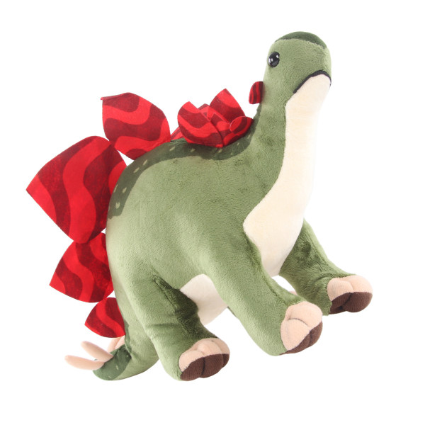 Simuleret dinosaurdukkelegetøj tegneseriefyldte dyr yndig blød plyslegetøjsdekoration til børn