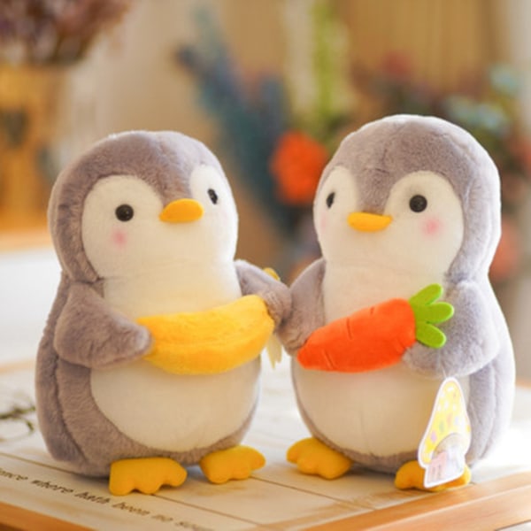 Japanske dukkepynt simulert liten pingvin plysj bursdagsgave E