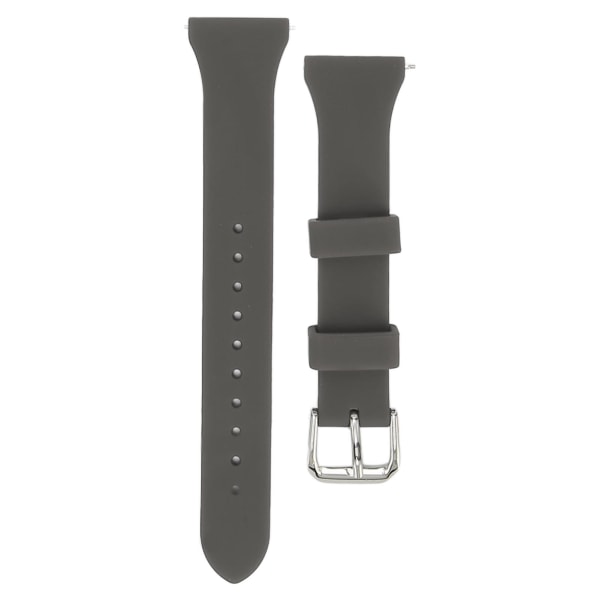 YQ Erstatning Sport Watch Band for Amazfit GTS 4 Hurtigutløselig Justerbar Silikon Watch Rem for 20mm Brede Lugger Watch Mørk Grå