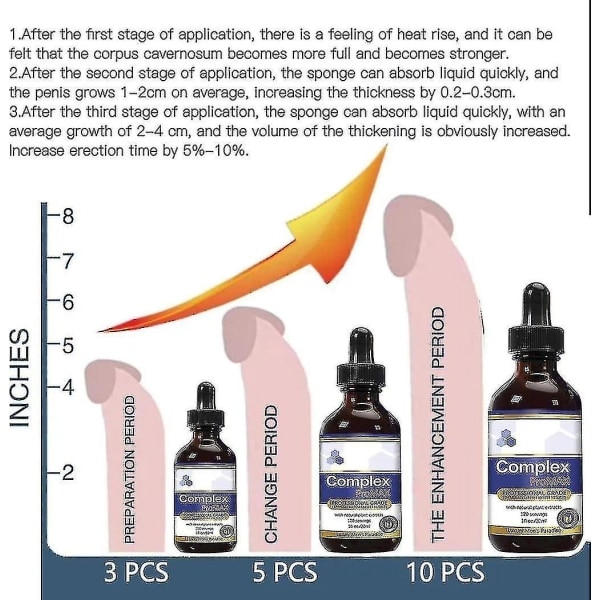 Mænds Paradise Liquid 3pcs