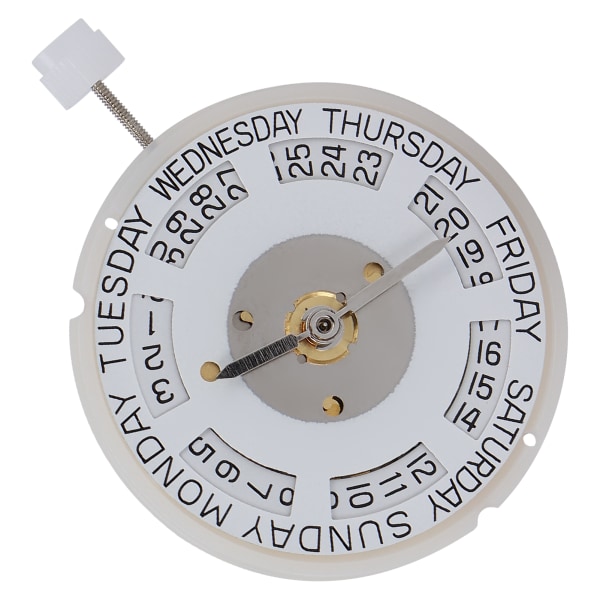 2834 Mekanisk urværk i legering til reparation af ure - reservedele tilbehør i guld