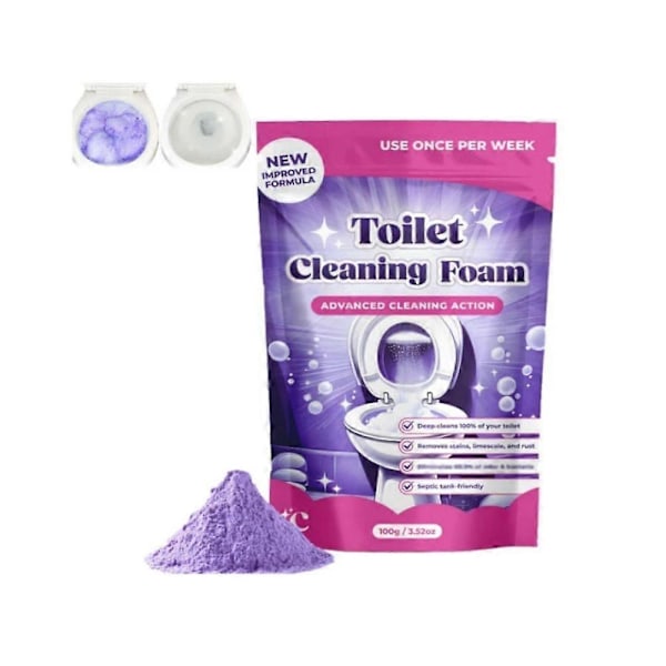Fizzclean Toalettskumrengjøring, Insta-Action Fizzclean Skumrengjøring GS 100g