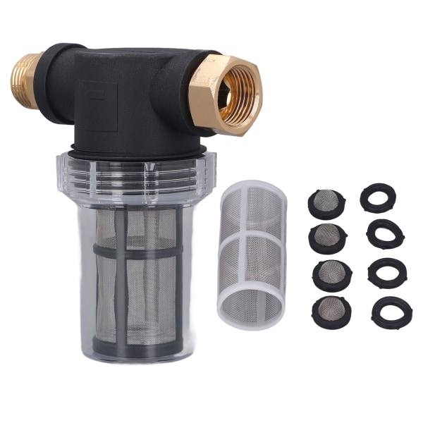 Garden Hose Filter for Pressure Washer Inlet Water Inline Sediment Filter Whole House Sediment Water Prefilter