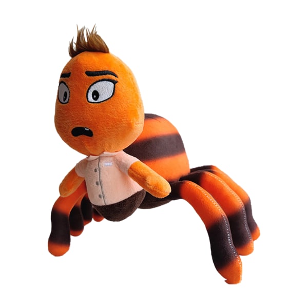 Orange Spider Uusi Bad Guys Alliance -pehmolelu The Bad Guys -sarjan hämähäkkinukke