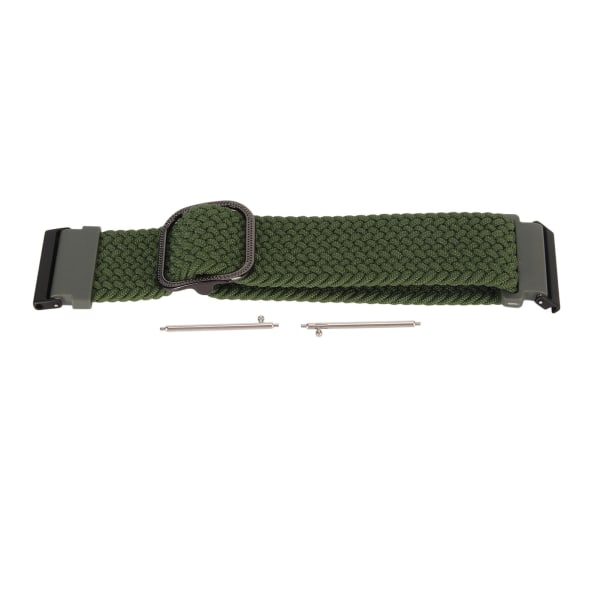 YQ Nylon Watchband Justerbar Ersättningsband Sport Andningsbart Armband för Spartan för Suunto7 OD Grön