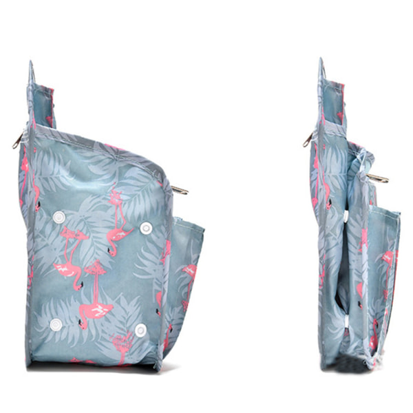 Vanntett Oxford Cloth Store Ryggsekk Organizer Sett inn reiseveske Multi Pocket Bag i Bag Organizer